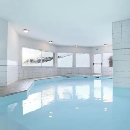 « les Belles Roches » Piscine Apartman Notre-Dame-de-Bellecombe